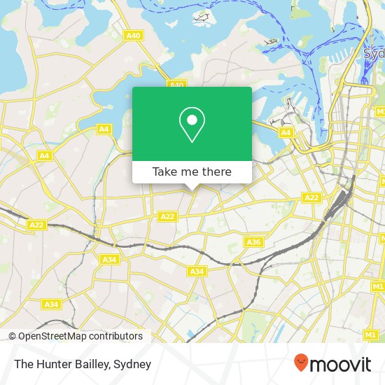 Mapa The Hunter Bailley