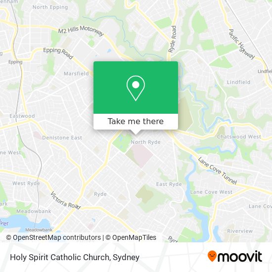 Mapa Holy Spirit Catholic Church