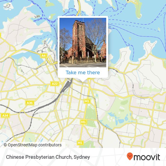 Chinese Presbyterian Church map
