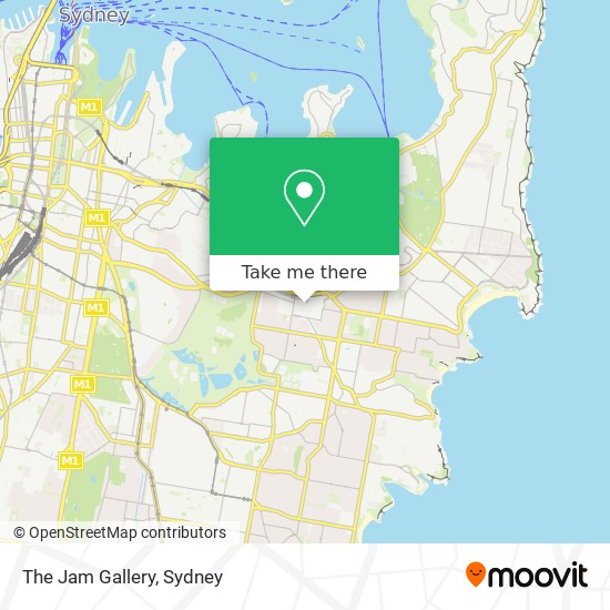 The Jam Gallery map
