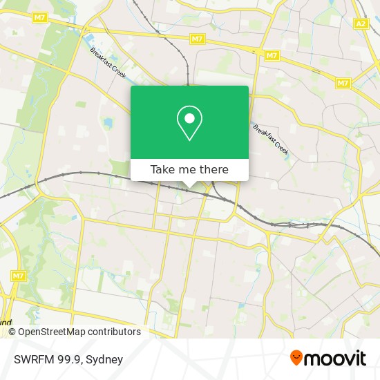 SWRFM 99.9 map