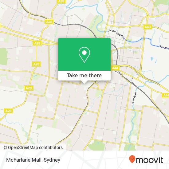 McFarlane Mall map