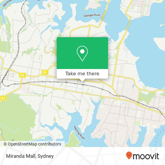 Miranda Mall map