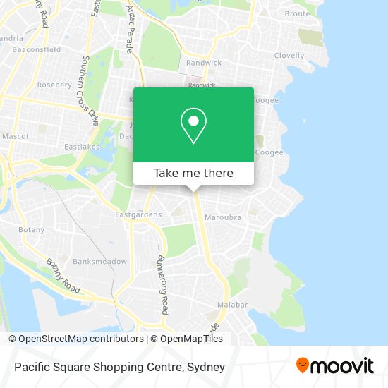 Pacific Square Shopping Centre map