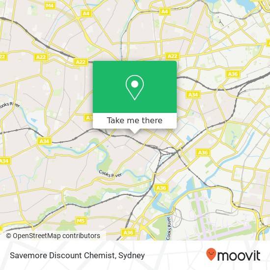 Savemore Discount Chemist map