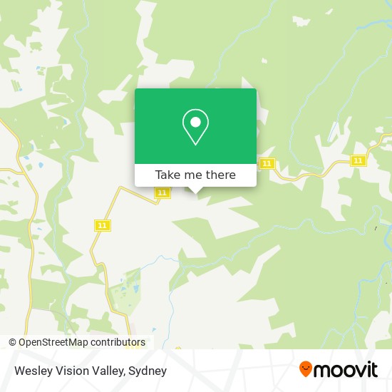 Mapa Wesley Vision Valley