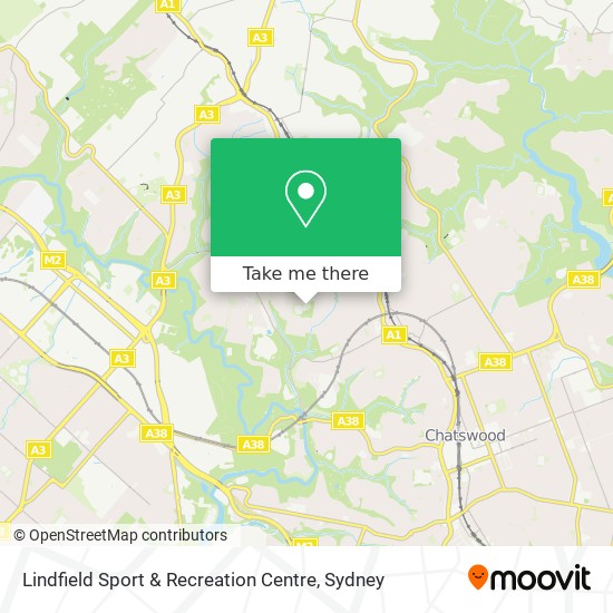 Lindfield Sport & Recreation Centre map