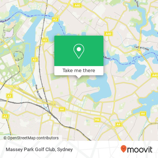 Massey Park Golf Club map