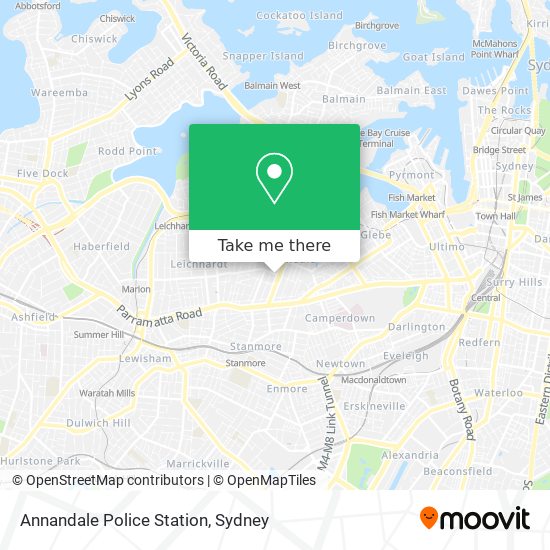Annandale Police Station map