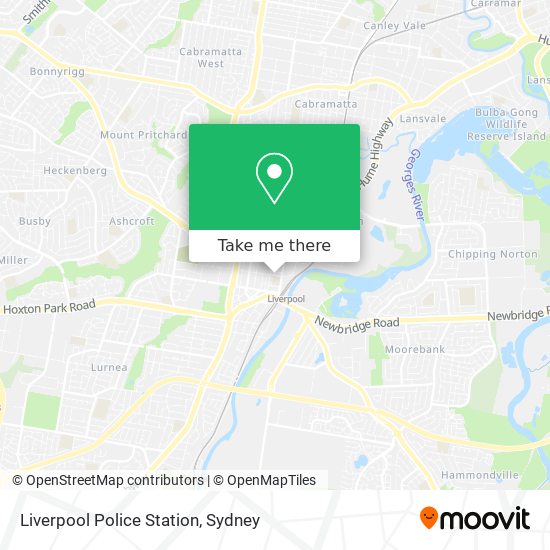 Liverpool Police Station map