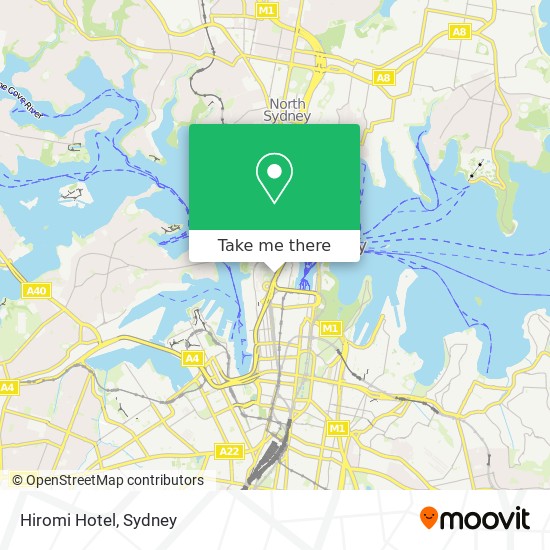 Hiromi Hotel map