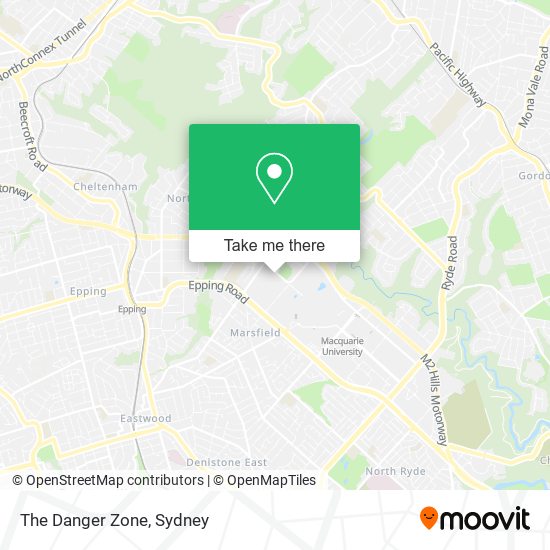 The Danger Zone map