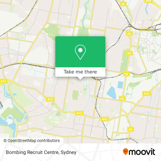 Bombing Recruit Centre map