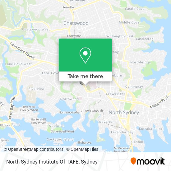 North Sydney Institute Of TAFE map