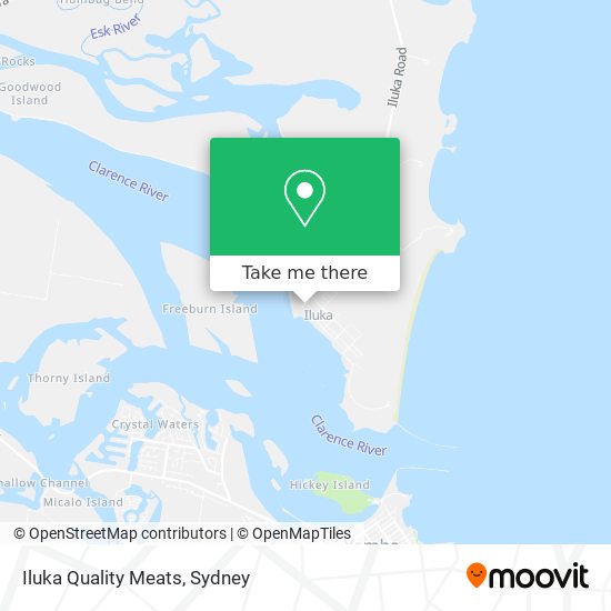 Iluka Quality Meats map