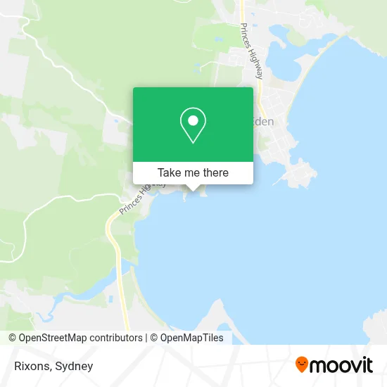Rixons map