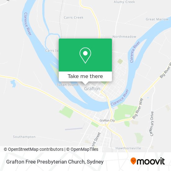 Mapa Grafton Free Presbyterian Church