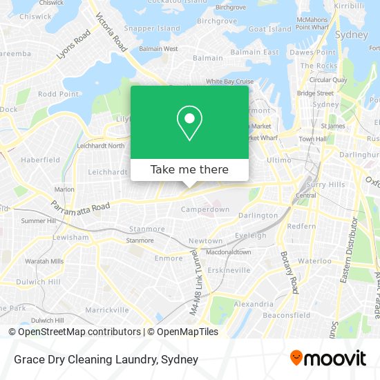 Grace Dry Cleaning Laundry map