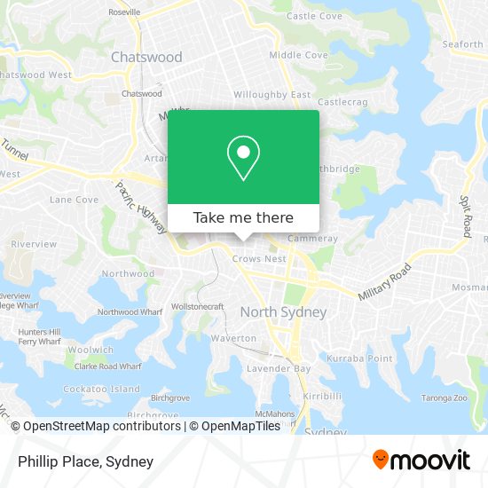 Phillip Place map