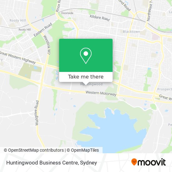 Mapa Huntingwood Business Centre