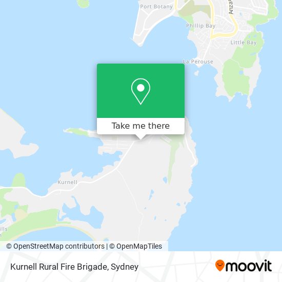 Kurnell Rural Fire Brigade map