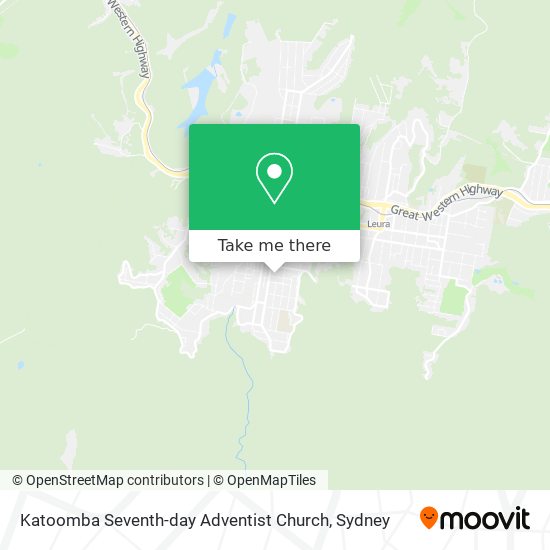 Mapa Katoomba Seventh-day Adventist Church