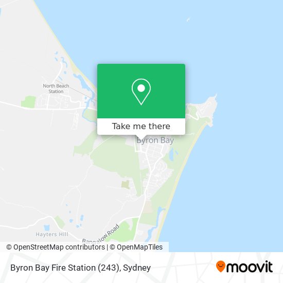 Byron Bay Fire Station (243) map