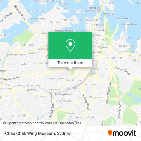 Mapa Chau Chak Wing Museum