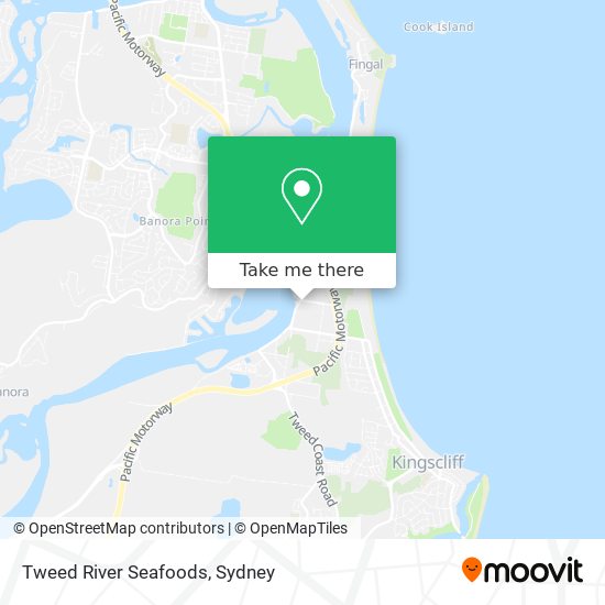 Tweed River Seafoods map