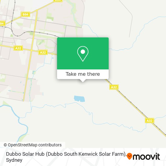 Dubbo Solar Hub (Dubbo South Kenwick Solar Farm) map
