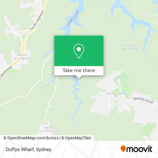 Duffys Wharf map