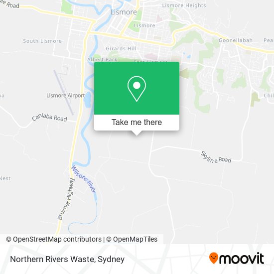 Northern Rivers Waste map