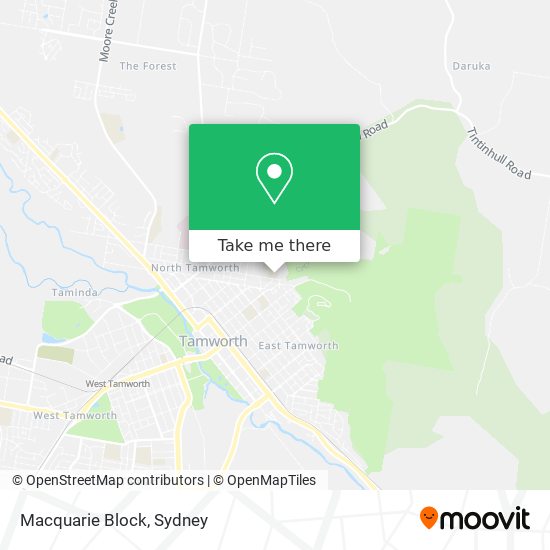 Macquarie Block map