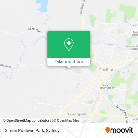 Simon Poidevin Park map