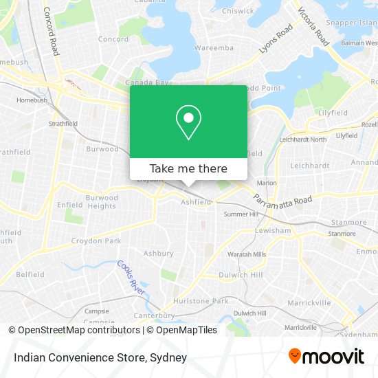 Indian Convenience Store map