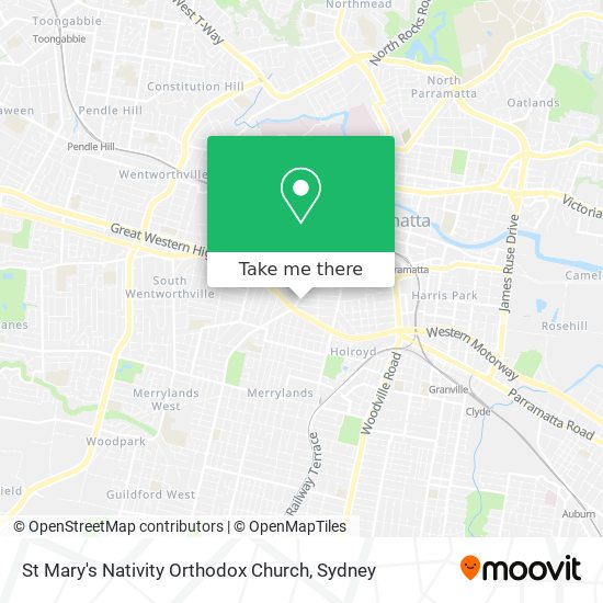 St Mary's Nativity Orthodox Church map