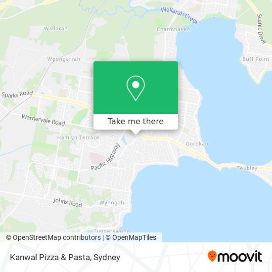 Kanwal Pizza & Pasta map
