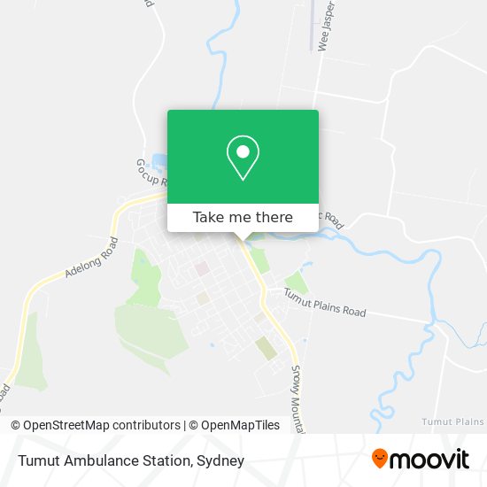 Tumut Ambulance Station map