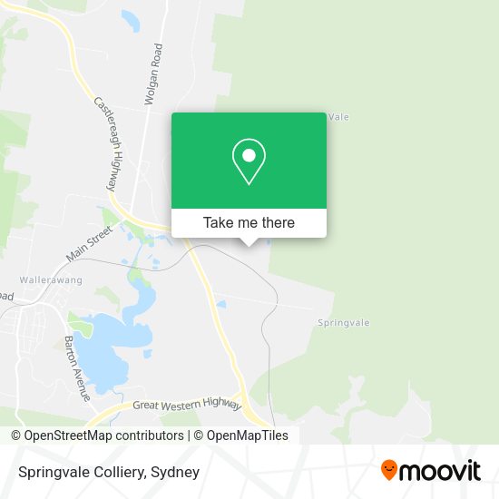 Springvale Colliery map
