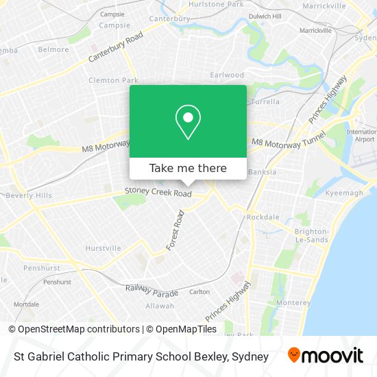 St Gabriel Catholic Primary School Bexley map