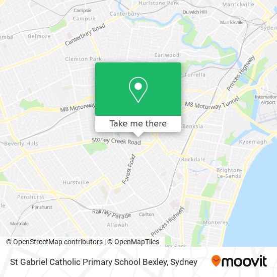 Mapa St Gabriel Catholic Primary School Bexley