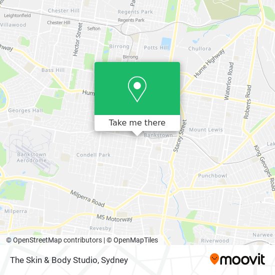 The Skin & Body Studio map