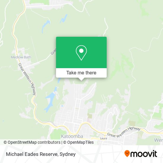 Michael Eades Reserve map
