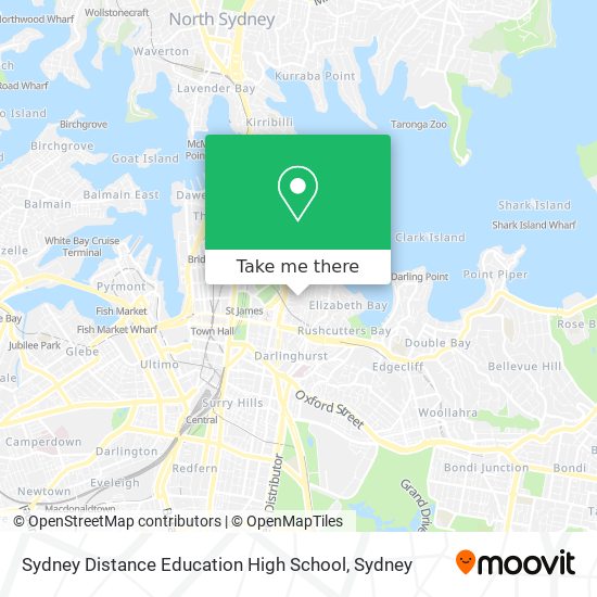 Sydney Distance Education High School map