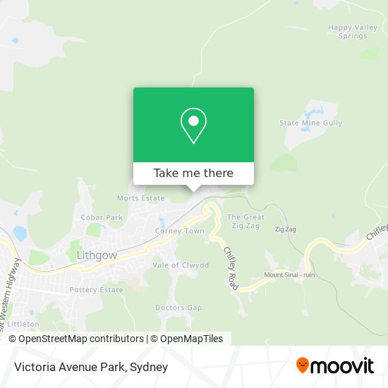 Victoria Avenue Park map