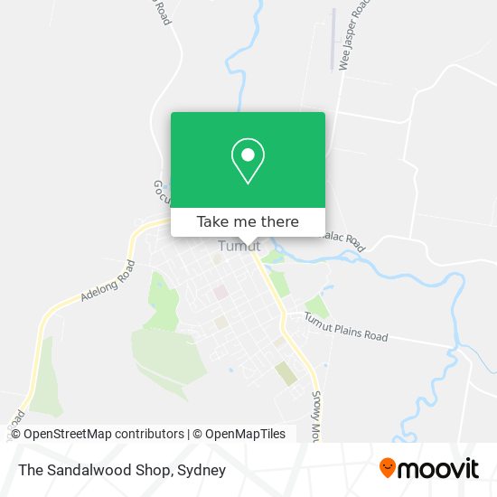 The Sandalwood Shop map