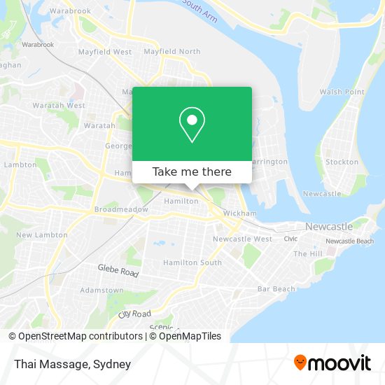 Thai Massage map