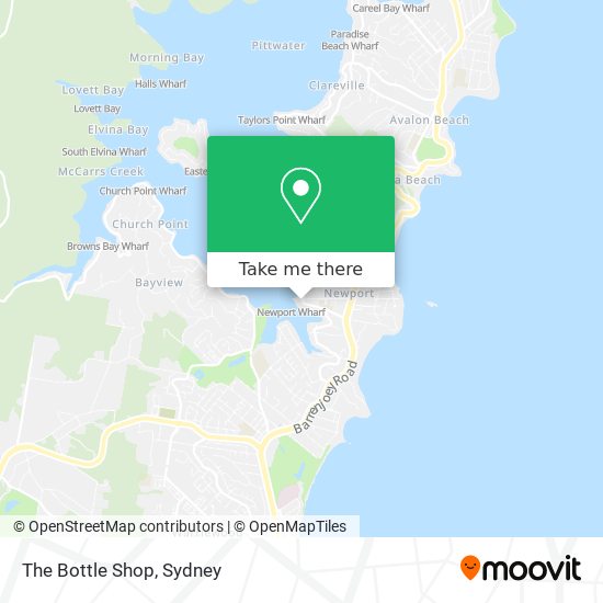 The Bottle Shop map