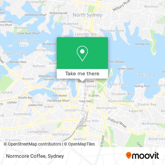 Mapa Normcore Coffee