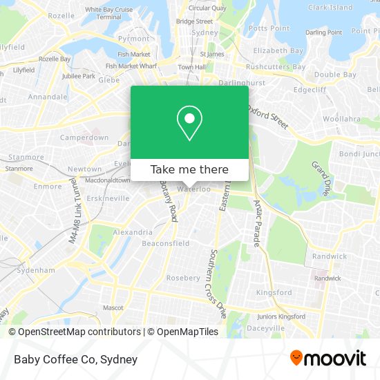 Baby Coffee Co map